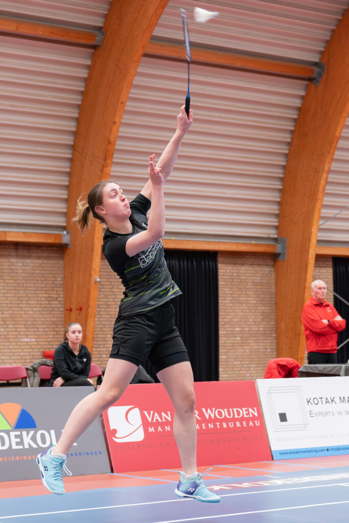 Badminton Sportparels Sportfotograaf Sportfotografie Natascha van Mullem