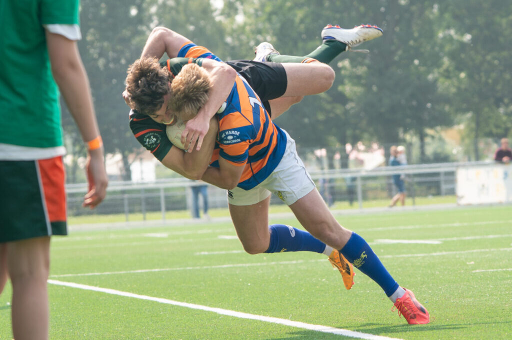 Finale om kampioenschap van Nederland rugby: RRC-HRC